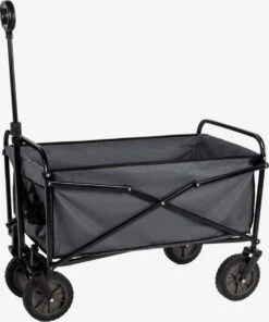 Hoogwaardige Bolderkar Opvouwbaar - Antraciet - Kinderen - Baby - Opslagkar - Bolderwagen - Tuinkar - Bolderkarren