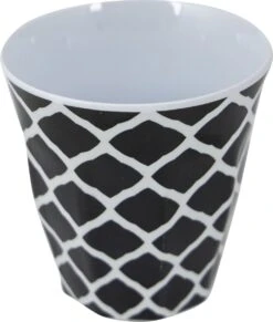 Bo-Camp Servies - Mix & Match - 16 Delig - Zwart/Wit -Outdoor Kampeeruitrusting Winkel 1019x1200 5