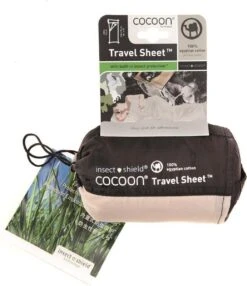 Cocoon TravelSheet - Lakenzak - Egyptisch Katoen - Beige -Outdoor Kampeeruitrusting Winkel 1038x1200 1