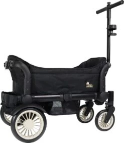 Deryan Luxe Sandy Bolderkar - Duo Buggy - Tandem Buggy - Opvouwbaar - Inklapbare Bolderwagen - Duo Kinderwagen - Zwart -Outdoor Kampeeruitrusting Winkel 1048x1200 1