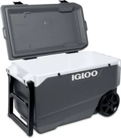 Igloo Latitude 90 Roller - Grote Koelbox Op Wielen - 85 Liter - Grijs -Outdoor Kampeeruitrusting Winkel 1051x1200 2