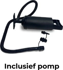 Deryan Cocoon Pop Up Tent - Slaapzak - Luchtbed - Luchtpomp - 4 Persoons - Zilver -Outdoor Kampeeruitrusting Winkel 1074x1200 3