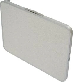 Alu Campingtafel 70x55cm - Inklapbbar Kampeertafel - Picknicktafel Licht Vouwtafel Klaptafel Grijs -Outdoor Kampeeruitrusting Winkel 1076x1200