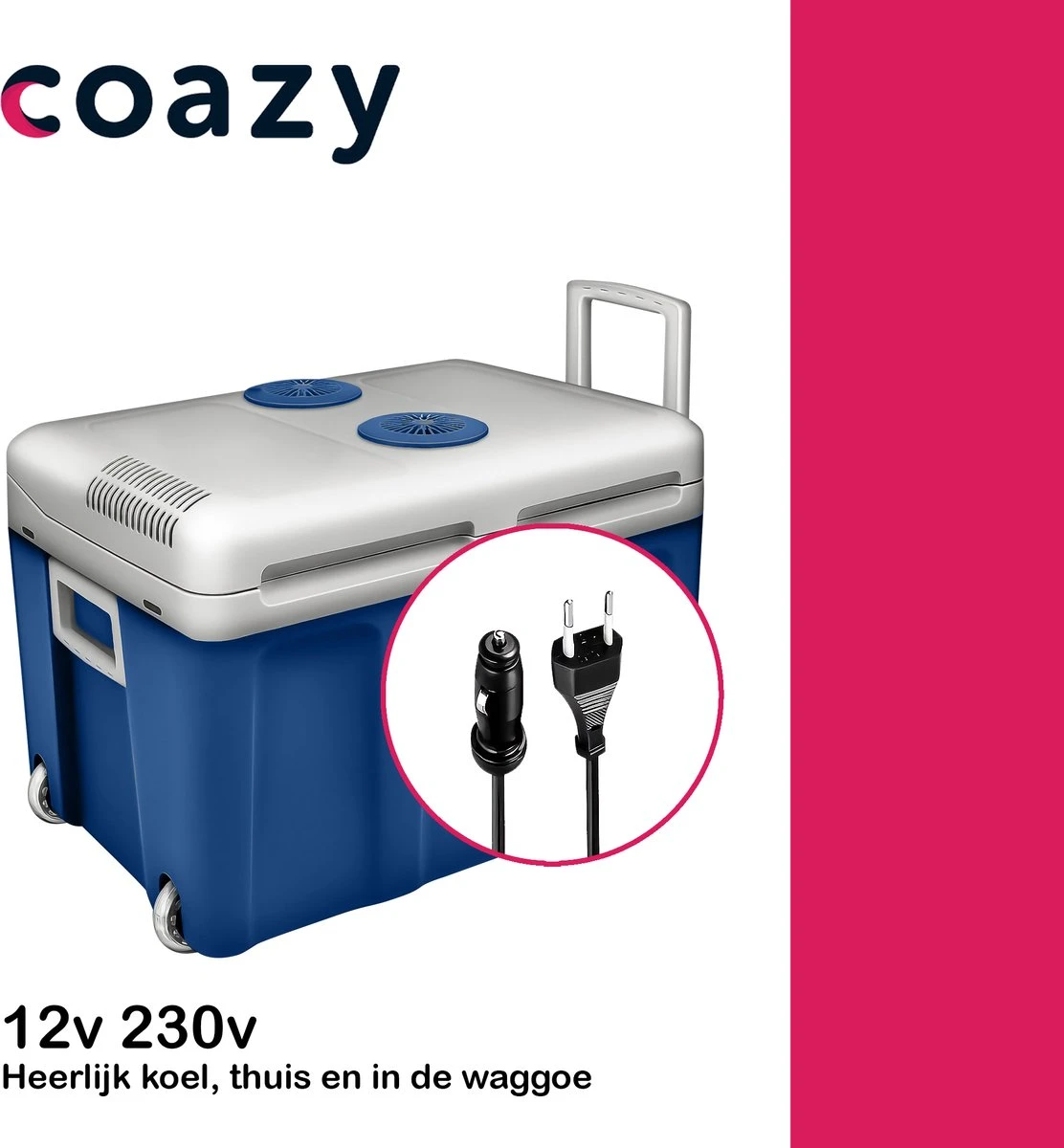 Koelbox met wielen voor auto & camping warm en koud 40L - Frigobox elektrisch 12v 230 Volt - MiniBar - Mini Koelkast | verkoelt en verwarmt | Eco-modus - Minibar - Mini Koelkast Koelbox Met Wielen Voor Auto & Camping Warm En Koud 40L - Frigobox Elektrisch 12v 230 Volt - MiniBar - Mini Koelkast | Verkoelt En Verwarmt | Eco-modus - Minibar - Mini Koelkast -Outdoor Kampeeruitrusting Winkel
