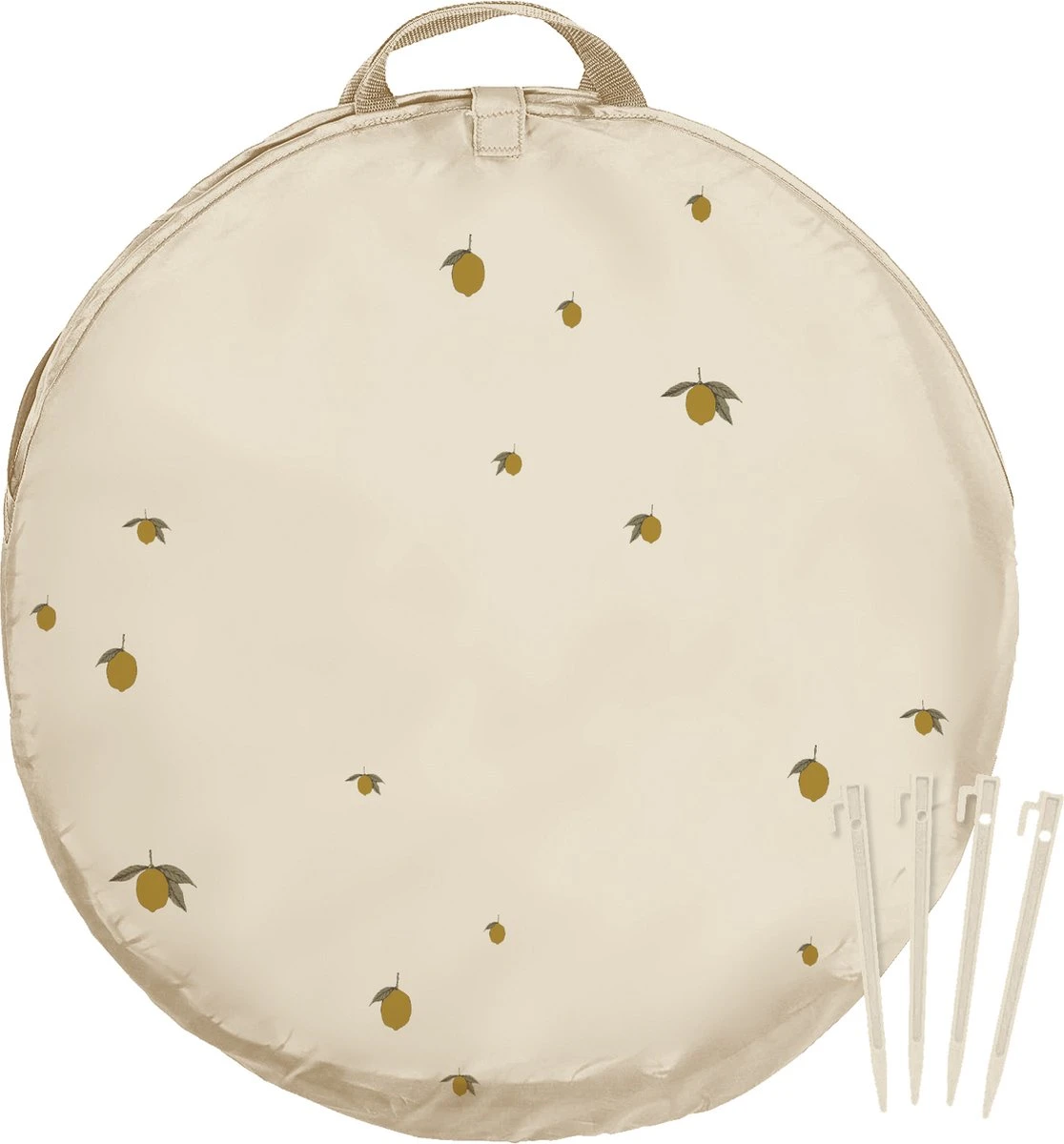 Konges Sløjd - Beach Tent Pop Up Shelter - Strandtent - Tent - Anti UV - Lemon Konges Sløjd - Beach Tent Pop Up Shelter - Strandtent - Tent - Anti UV - Lemon -Outdoor Kampeeruitrusting Winkel 1116x1200 5