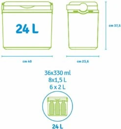 Norlander Koelbox Deluxe - 24 Liter - 40 X 23,6 X 37,5cm - Zwart 3 Norlander Koelbox Deluxe - 24 Liter - 40 X 23,6 X 37,5cm - Zwart -Outdoor Kampeeruitrusting Winkel 1124x1200 1