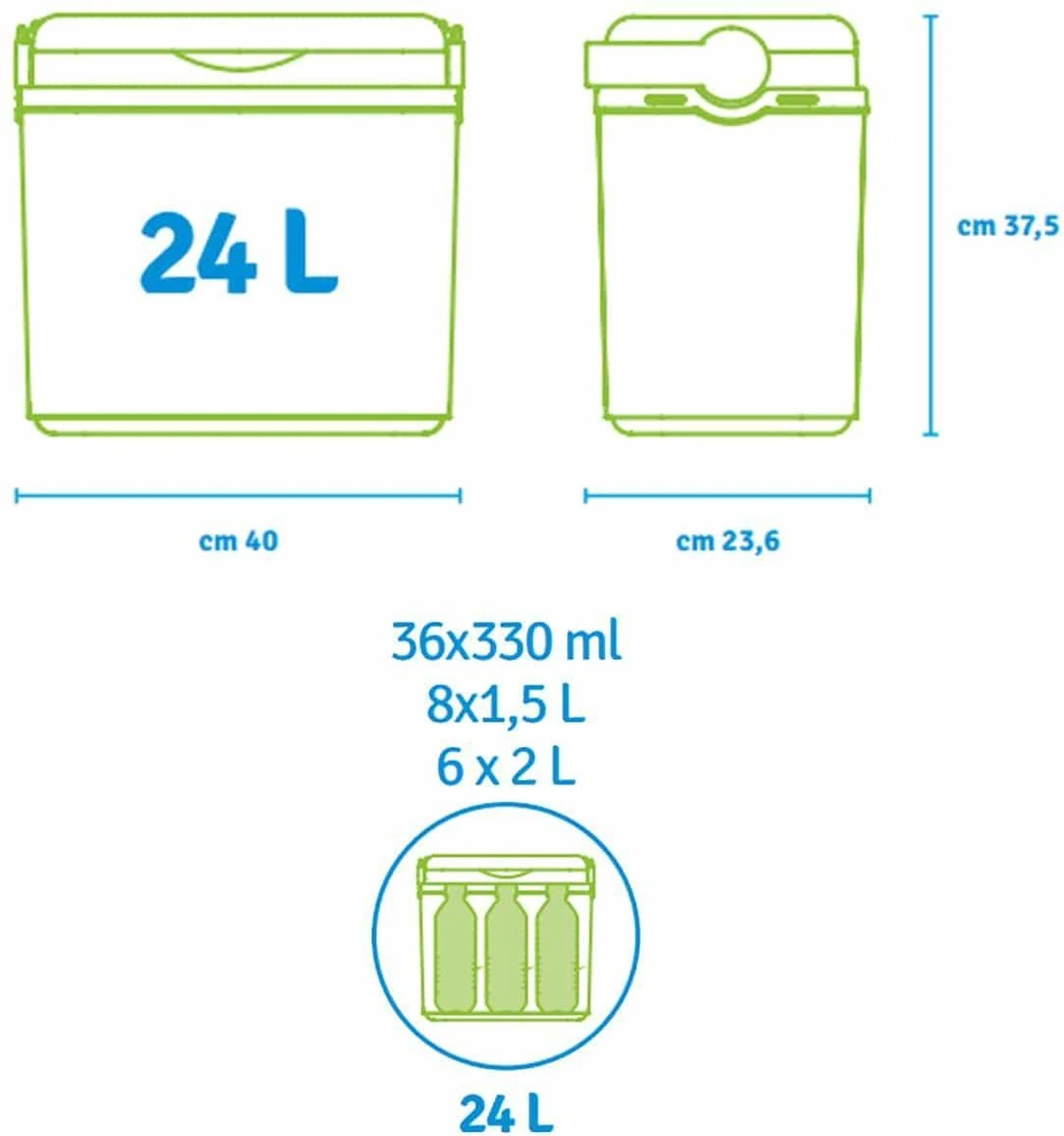 Norlander Koelbox Deluxe - 24 Liter - 40 x 23,6 x 37,5cm - Zwart Norlander Koelbox Deluxe - 24 Liter - 40 X 23,6 X 37,5cm - Zwart -Outdoor Kampeeruitrusting Winkel 1124x1200 1