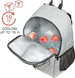 Bomoe Koeltas Rugzak IceBreezer KR45 Koelrugzak Grijs 45x19x33 Cm - 25 Liter -Outdoor Kampeeruitrusting Winkel 1153x1200 3
