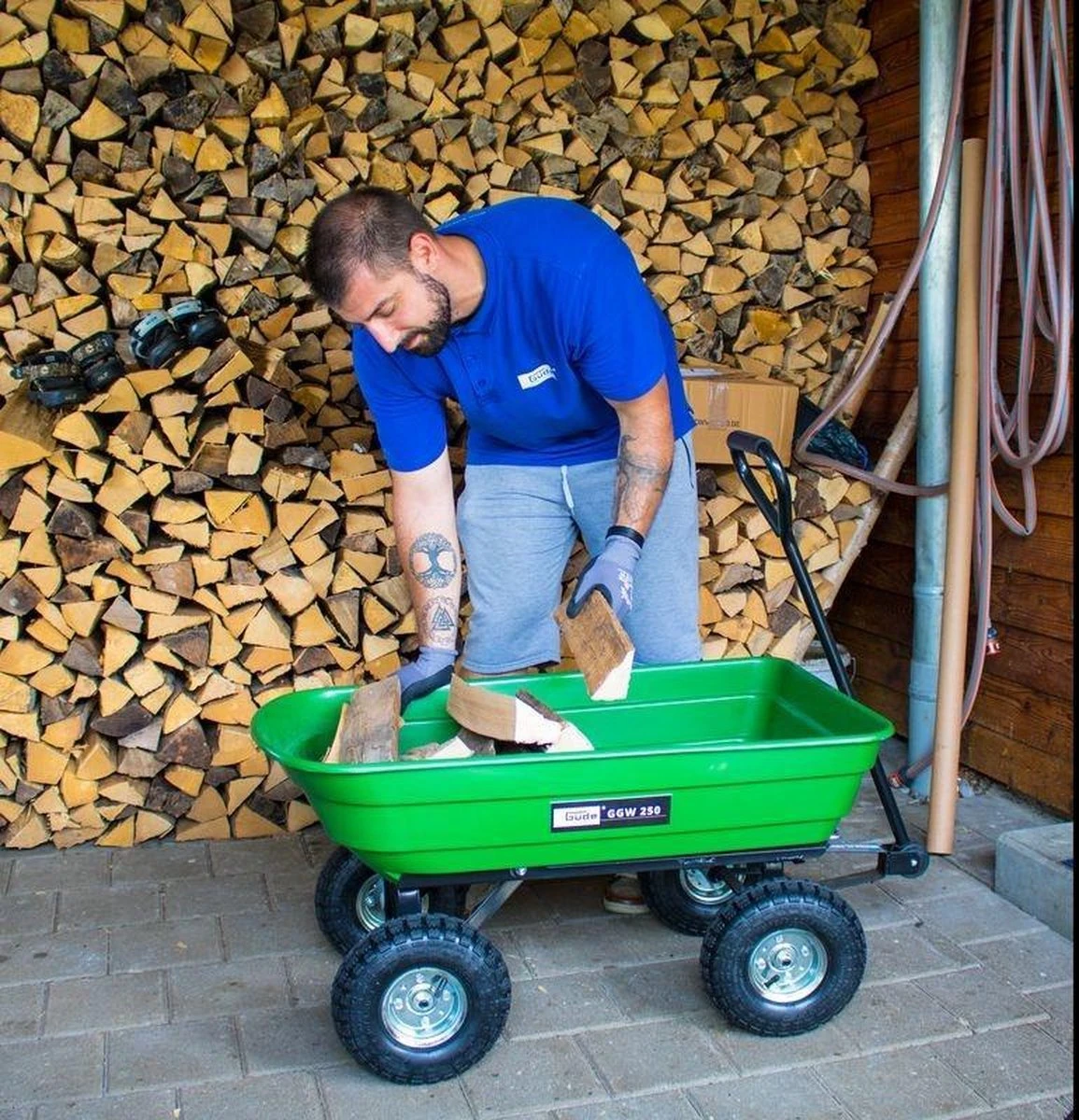 Güde Tuinkar GGW 250 - Max. 250 kg - 75L - Stabiel Met kantelfunctie Güde Tuinkar GGW 250 - Max. 250 Kg - 75L - Stabiel Met Kantelfunctie -Outdoor Kampeeruitrusting Winkel 1155x1200 2