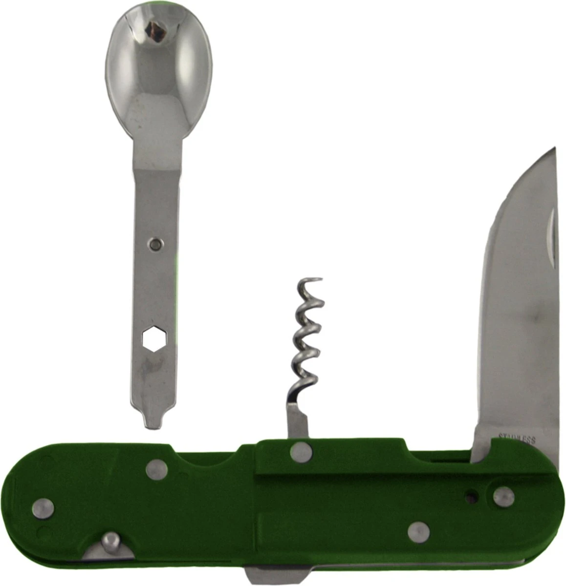 Fosco Outdoor Bestek - Groen - Inklapbaar Fosco Outdoor Bestek - Groen - Inklapbaar -Outdoor Kampeeruitrusting Winkel 1158x1200 9