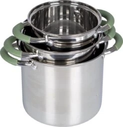 Bo-Camp - Pannenset - Elan Plus - 3-Delig - RVS -Outdoor Kampeeruitrusting Winkel 1167x1200 8