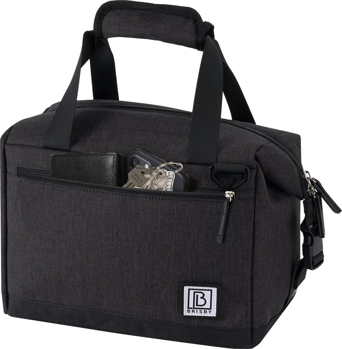 Brisby 4 Laags Geïsoleerde Koeltas - Lunchtas 12 Liter - Extra Ruimte Uitvouwbaar- Zwart Brisby 4 Laags Geïsoleerde Koeltas - Lunchtas 12 Liter - Extra Ruimte Uitvouwbaar- Zwart -Outdoor Kampeeruitrusting Winkel 1174x1200 1