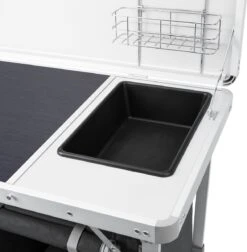 Campart Campingkeuken KI-0757 – Complete Keuken En Campingkast – Opvouwbaar En Inclusief Draagtas - Grijs -Outdoor Kampeeruitrusting Winkel 1175x1200