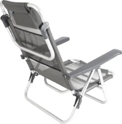 Bo-Camp Beach Chair - Monaco - Aluminium - Grijs -Outdoor Kampeeruitrusting Winkel 1184x1200 3