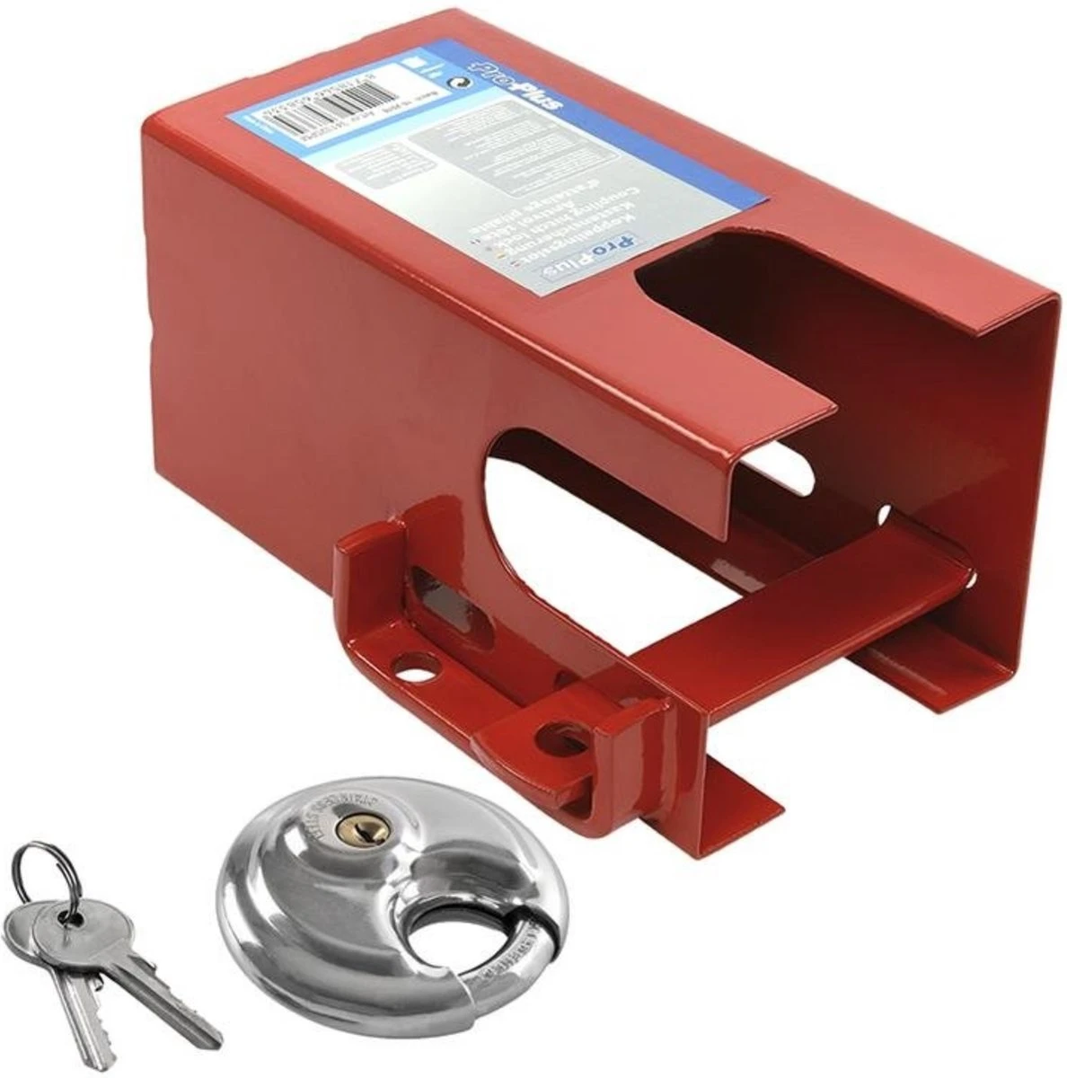 Pro Plus Koppelingsslot met discusslot PM - rood PROPLUS Pro Plus Koppelingsslot Met Discusslot PM - Rood -Outdoor Kampeeruitrusting Winkel 1188x1200 13