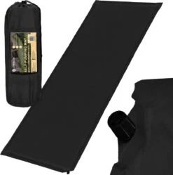 Springos Slaapmat | Zelfopblazend | 180 Cm | Inclusief Hoes | Zwart -Outdoor Kampeeruitrusting Winkel 1190x1200 13