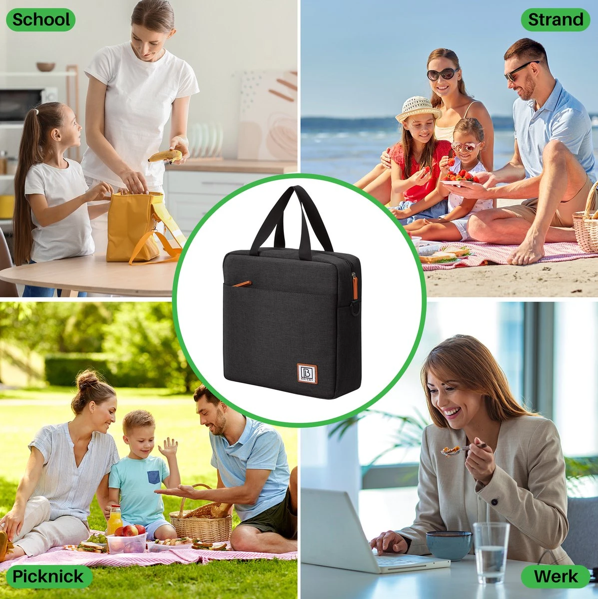 Brisby 4 Laags Geïsoleerde Koeltas - Lunchtas 7 liter - Zwart Brisby 4 Laags Geïsoleerde Koeltas - Lunchtas 7 Liter - Zwart -Outdoor Kampeeruitrusting Winkel 1197x1200 30