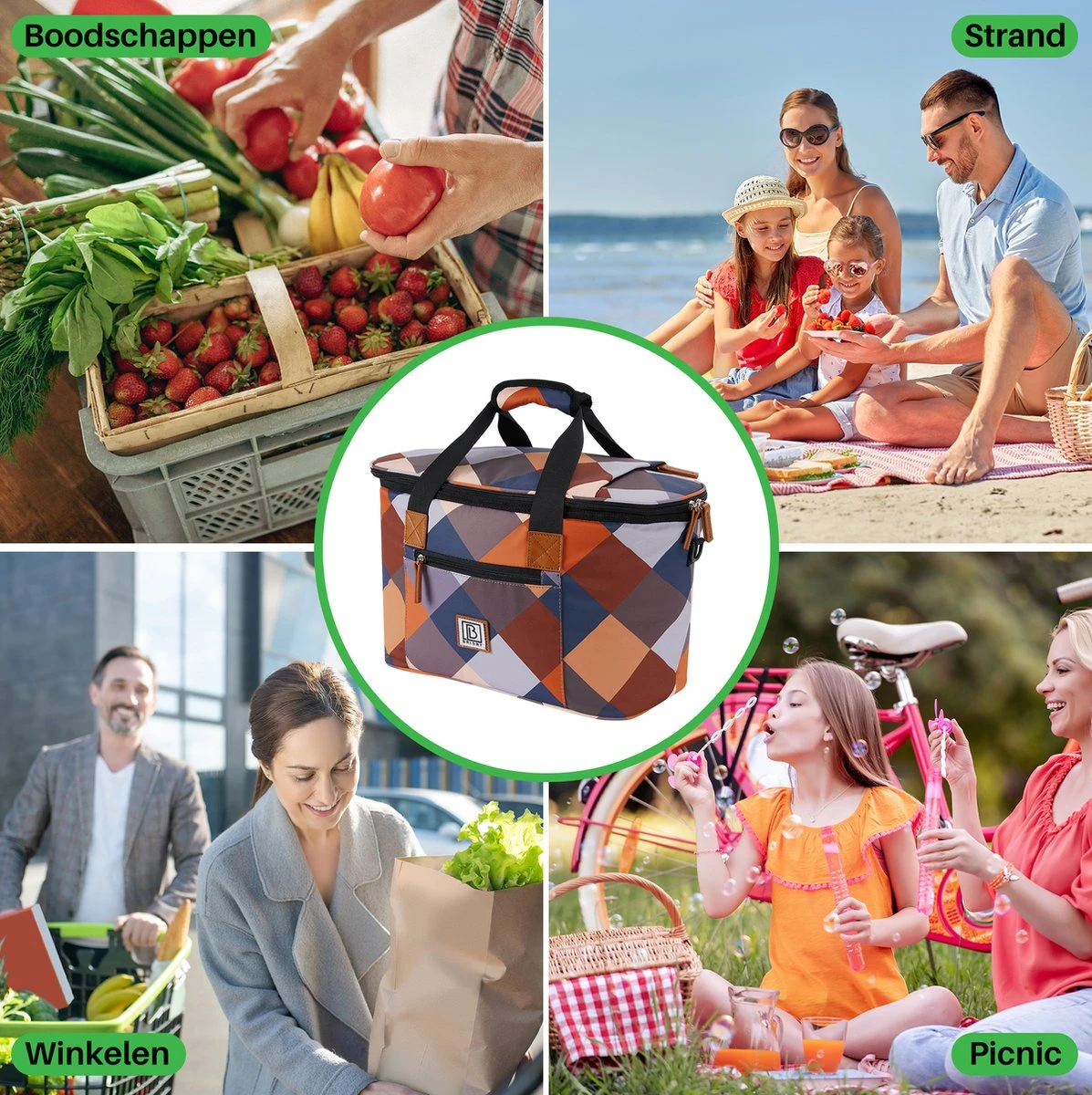 Brisby 4 Laags Geïsoleerde Koeltas - Boodschappentas 21 Liter - Block Brisby 4 Laags Geïsoleerde Koeltas - Boodschappentas 21 Liter - Block -Outdoor Kampeeruitrusting Winkel 1197x1200 33