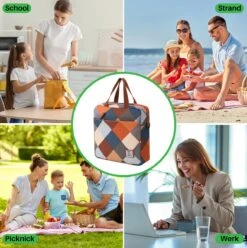 Brisby 4 Laags Geïsoleerde Koeltas - Lunchtas 7 Liter - Blok -Outdoor Kampeeruitrusting Winkel 1197x1200 35