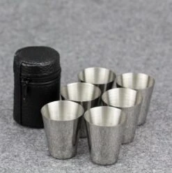 6x Rvs Shot Bekertjes - Borrelglaasjes - Thee/ Koffie Beker - Shotjes Met Leren Case - Bekers 30 ML -Outdoor Kampeeruitrusting Winkel 1197x1200 47