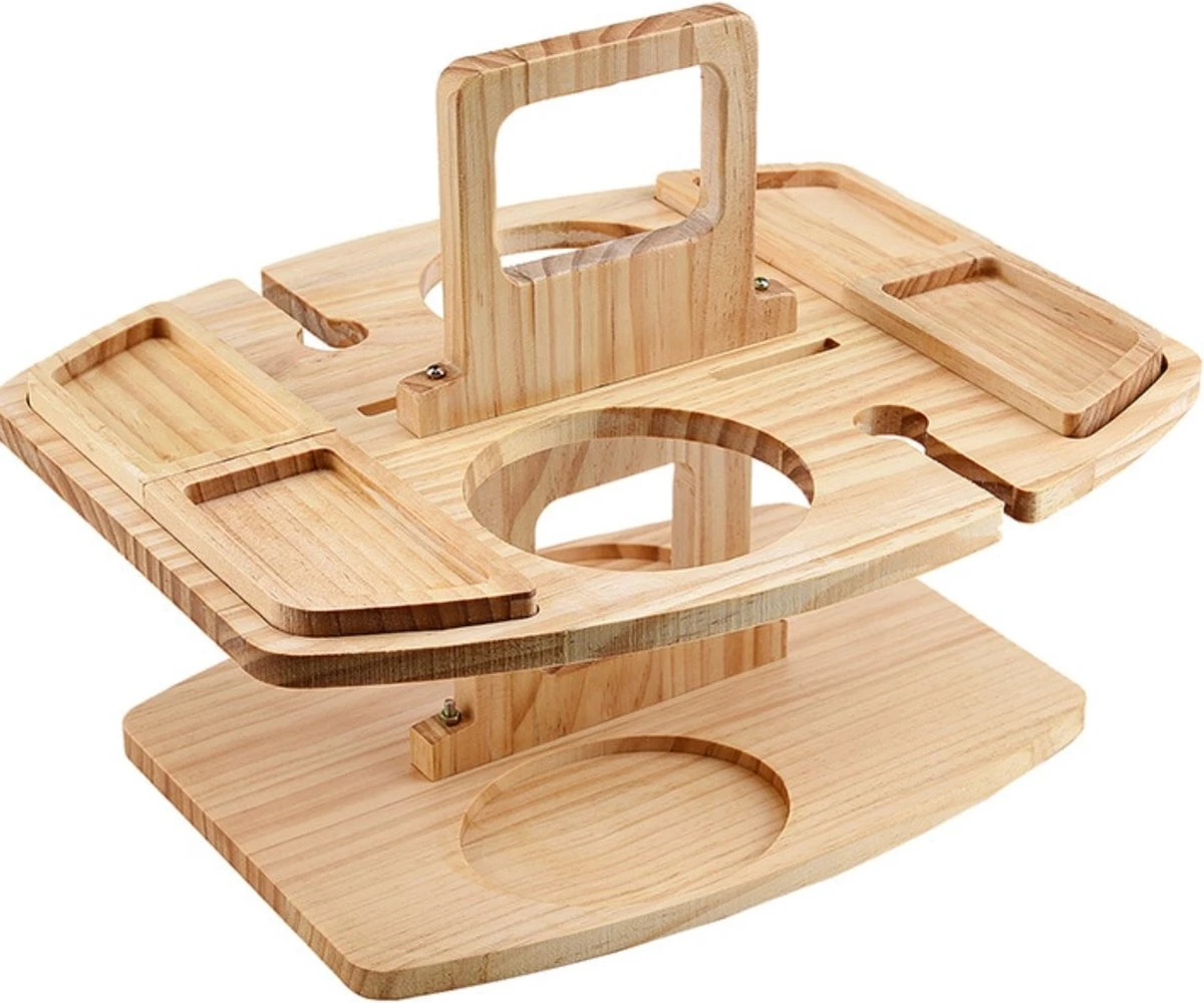 Houten outdoor wijntafel Draagbare houten picknicktafel mini campingtafels met wijnglas Houder voor Tuin Outdoor Camping Picknick Strand - plataan Hout - wijn Merkloos Houten Outdoor Wijntafel Draagbare Houten Picknicktafel Mini Campingtafels Met Wijnglas Houder Voor Tuin Outdoor Camping Picknick Strand - Plataan Hout - Wijn -Outdoor Kampeeruitrusting Winkel
