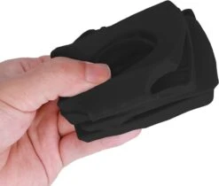 Kwmobile 1x Opvouwbare Houder Voor Flessen En Blikjes - Voor Koelkast En Voorraadkast - Siliconen Flessenhouder In Zwart - 31 X 9,5 X 1 Cm -Outdoor Kampeeruitrusting Winkel 1200x1021