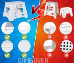 Splendole Opstapje Inklapbaar Caravanopstapje - Opvouwbaar - 120 Kg - 27 Cm Krukje Zwart -Outdoor Kampeeruitrusting Winkel 1200x1022 5