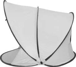 Deryan Luxe Pop Up Strandtent XXL - Anti-UV 50+ - Zilver -Outdoor Kampeeruitrusting Winkel 1200x1047 9
