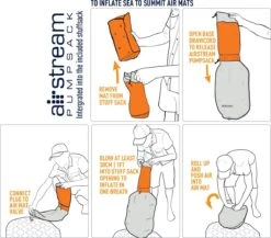 Sea To Summit UltraLight Insulated Regular Opblaasbare Slaapmat - 5cm - 480g - Oranje -Outdoor Kampeeruitrusting Winkel 1200x1053 5