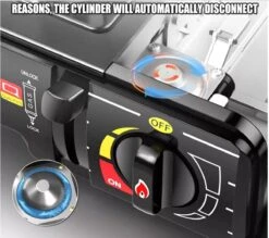 Camping Kooktoestel - Draagbaar Gasfornuis - Incl. 8x Gasflessen En Koffer -Outdoor Kampeeruitrusting Winkel 1200x1063 2