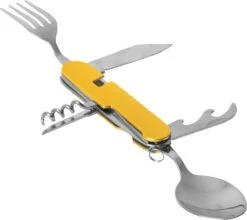 Merkloos Bestek - All -In-One Vork / Lepel / Mes / Flesopener/ Tirbuson - Blauw -Outdoor Kampeeruitrusting Winkel 1200x1068 8