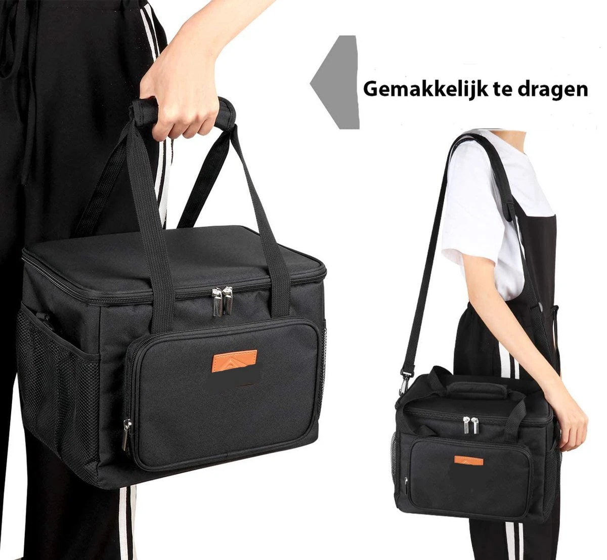 Lunchtas - Koeltas voor Dames en Heren - Cool bag - 4 Laags Geïsoleerde Koeltas - Kleine Cooler - Lunch Box - Lunchtas 15 Liter- Zwart Lunchtas - Koeltas Voor Dames En Heren - Cool Bag - 4 Laags Geïsoleerde Koeltas - Kleine Cooler - Lunch Box - Lunchtas 15 Liter- Zwart -Outdoor Kampeeruitrusting Winkel 1200x1107 3