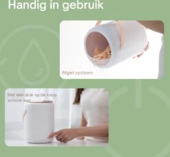 Tauraro Mini Wasmachine Groen - Mini Wasmachine - Kleine Wasmachine - Wasmachine Klein - Handwasmachine - Draagbare Wasmachine - Kampeer Wasmachine - Mini Wasmachine Camping - 17.5 X 17.5 X 23.5 Cm -Outdoor Kampeeruitrusting Winkel 1200x1112