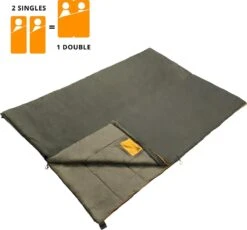 Dutch Mountains Slaapzak Vlieland XL - Grote Katoenen 210 X 80cm Lichtgewicht - Incl. Tasje En Tochtstrip -Comfortzone: 5-8 Graden- -Outdoor Kampeeruitrusting Winkel 1200x1116 1