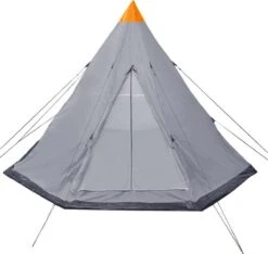 VidaXL Tent 4-persoons Grijs 4 VidaXL Tent 4-persoons Grijs -Outdoor Kampeeruitrusting Winkel 1200x1137 4
