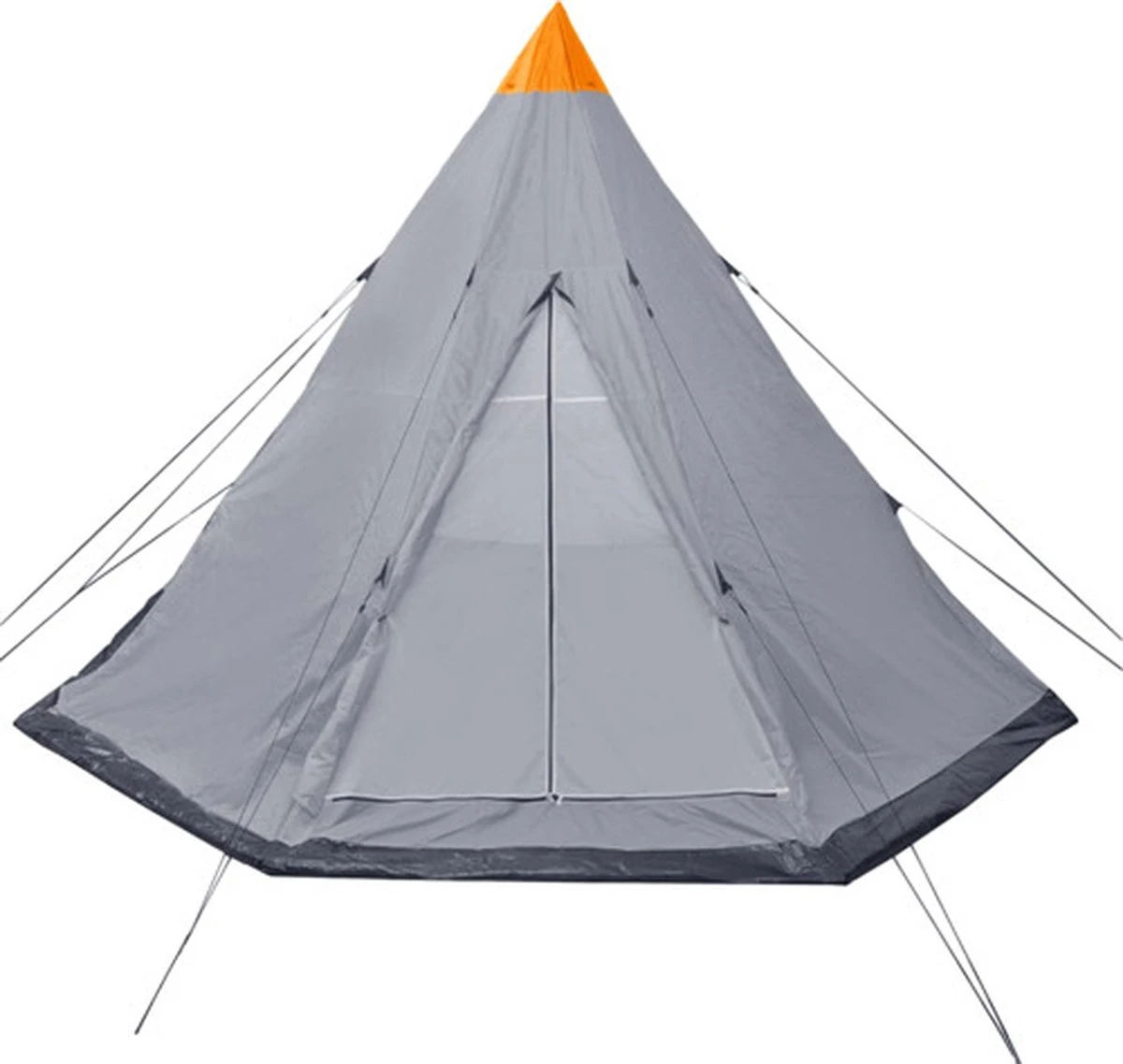 vidaXL Tent 4-persoons grijs VidaXL Tent 4-persoons Grijs -Outdoor Kampeeruitrusting Winkel 1200x1137 4