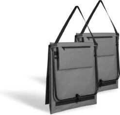 Intimo Strandmat - 2 Stuks - Grijs - 100x51x41cm -Outdoor Kampeeruitrusting Winkel 1200x1149