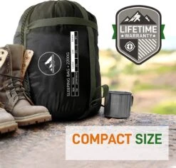 HikeMeister® Outdoor Survival Fishing Mummy Slaapzak 230 X 80 Cm -8°C -Outdoor Kampeeruitrusting Winkel 1200x1152 2