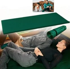 HikeMeister- Slaapmat - 200x 66 X 10 Cm - Zelfopblazend - 1 Persoons - Groen -Outdoor Kampeeruitrusting Winkel 1200x1176 12