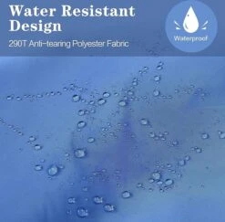 HikeMeister ® Mummy Slaapzak Kamperen Blauw Ca. 220 X 75 Cm Met Draagtas -Outdoor Kampeeruitrusting Winkel 1200x1180 5