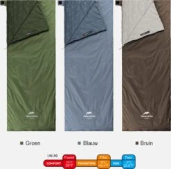 Naturehike® Slaapzak - Lichtgewicht - 205*85cm - Compact - Waterdicht - 3 Seizoenen Slaapzak Lente, Zomer & Herfst - Outdoor - Slaapzakken Volwassen & Kinderen -Outdoor Kampeeruitrusting Winkel 1200x1186 5