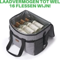 Packaway 4 Laags Geïsoleerde Koeltas - Lunchtas 30 Liter - Grijs -Outdoor Kampeeruitrusting Winkel 1200x1194 1