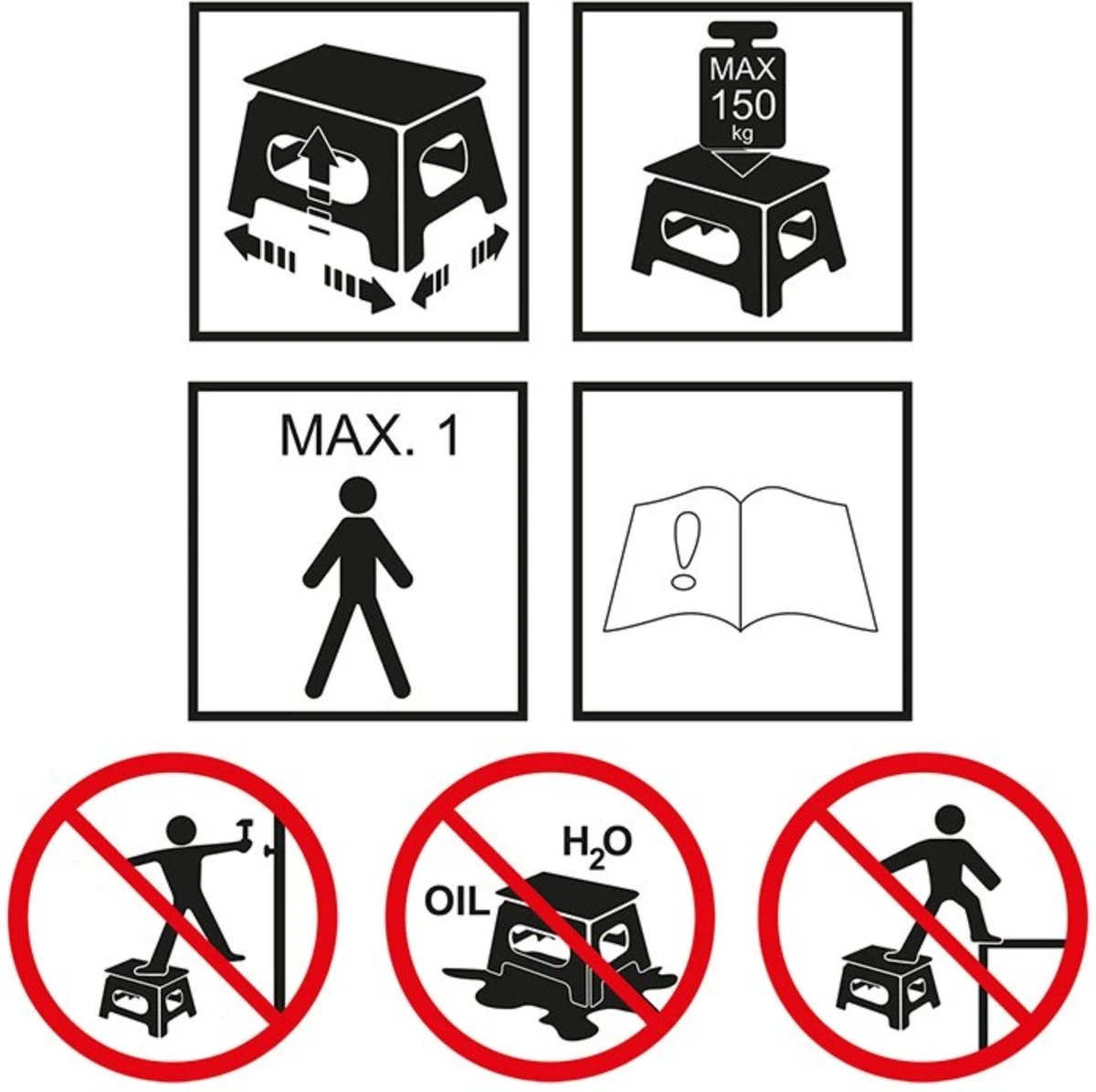 Inklapbaar opstapje - Opstapkrukje - Krukje | Opvouwbaar - 22 cm PROPLUS Inklapbaar Opstapje - Opstapkrukje - Krukje | Opvouwbaar - 22 Cm -Outdoor Kampeeruitrusting Winkel 1200x1195 7