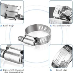 BOTC Slangklemmen Set - RVS Slangklem - Ø 8-38mm - 60 Delig -Outdoor Kampeeruitrusting Winkel 1200x1196 24