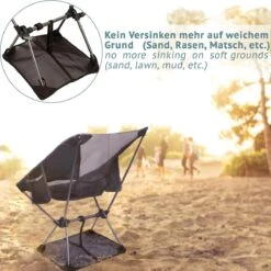 Smartpeas Camping Stoel Van Stevig 600D Polyester En Aluminium - Lichtgewicht En Opvouwbaar - Camping Gadget Inclusief Zijzakken +Plus: Strandmat & Draagtas -Outdoor Kampeeruitrusting Winkel 1200x1198 2