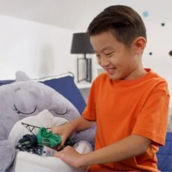 Mediashop Happy Nappers Kinderslaapzak - 2-in-1 Zachte Knuffel En Zomerslaapzak - Roze Eenhoorn Motief Voor Kinderen Van 3 Tot 6 Jaar -Outdoor Kampeeruitrusting Winkel 1200x1200 1067