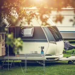 Relaxdays Campingtafel Inklapbaar - Aluminium Klaptafel - Vouwtafel Camping - Koffermodel -Outdoor Kampeeruitrusting Winkel 1200x1200 122