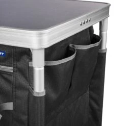 Campart Campingkeuken KI-0734 - Campingkast Groot - 4 Verstelbare Poten - Opvouwbaar En Lichtgewicht - Inclusief Opbergtas - Grijs -Outdoor Kampeeruitrusting Winkel 1200x1200 131