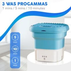 Mini Wasmachine - Camping Wasmachine - Opvouwbare Wasmachine - Handwasmachine - Fruitwasser - Kampeer Wasmachine - Valentijn - Wasdroger -Outdoor Kampeeruitrusting Winkel 1200x1200 1319