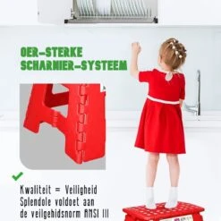 Splendole Opstapje Inklapbaar Caravanopstapje - Opvouwbaar - 100 Kg - Rode Krukje -Outdoor Kampeeruitrusting Winkel 1200x1200 1349